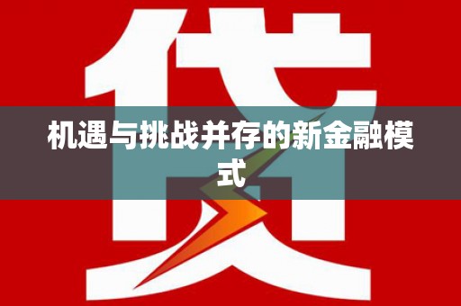 新罗机遇与挑战并存的新金融模式