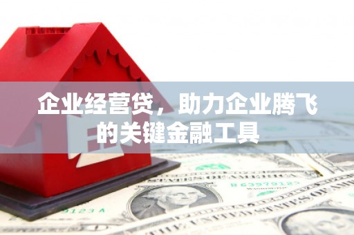 新罗企业经营贷，助力企业腾飞的关键金融工具