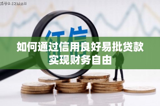 新罗如何通过信用良好易批贷款实现财务自由