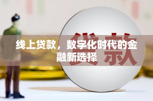 新罗线上贷款，数字化时代的金融新选择