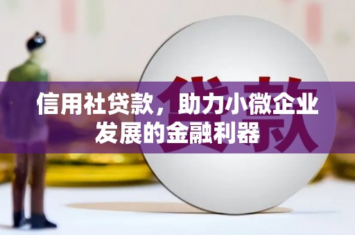 新罗信用社贷款，助力小微企业发展的金融利器