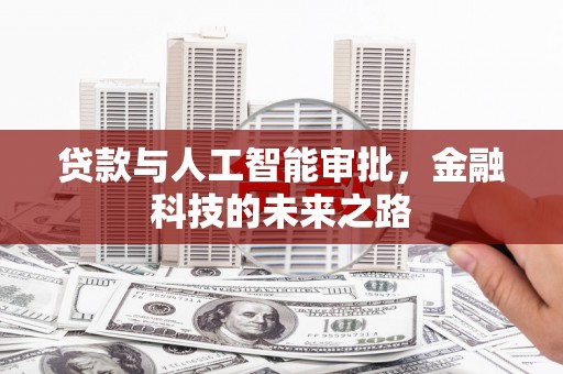 新罗贷款与人工智能审批，金融科技的未来之路