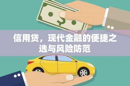 新罗信用贷，现代金融的便捷之选与风险防范