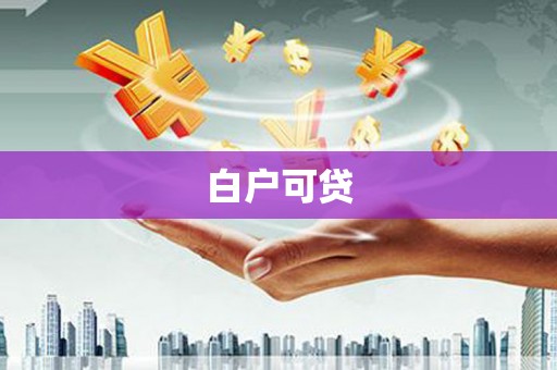 新罗白户可贷