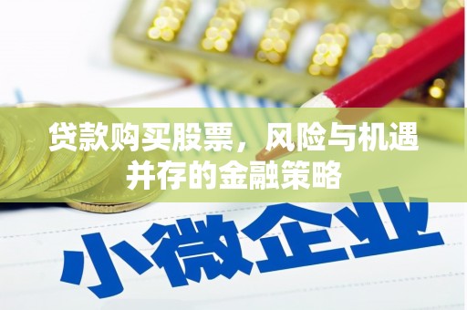新罗贷款购买股票，风险与机遇并存的金融策略