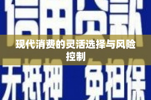 新罗现代消费的灵活选择与风险控制
